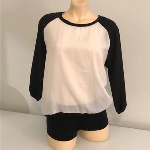Rayon baseball blouse. Super cute!!